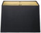 Royal Designs Lampenschirm, rechteckig, harte Rückseite, Schwarz, 12,7 x 25,4 x 25,4 cm
