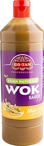 Go-Tan Original Wok Lot de 6 sauces douces au curry 1 l