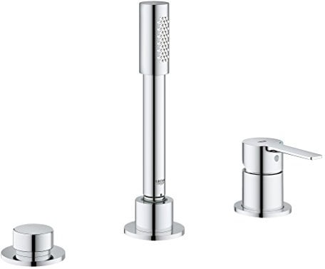 GROHE 19965001 Lineare Mitigeur 3 trous Montage sur baignoire, Chrome