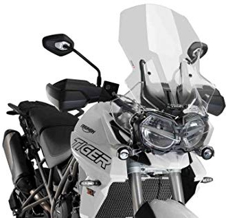 Puig 9656N Touring Windscreen improved wind protection, Black