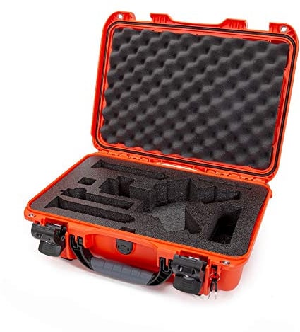 Nanuk 923 Ronin S Wasserdichter Hartschalenkoffer mit maßgeschneidertem Schaumstoffeinsatz für DJI Ronin-S Gimbal-Stabilisatorsystem, Orange