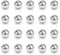 Briana Williams 20 pcs 14 Gauge Stainless Steel Piercing Balls Replacement Set (5m)