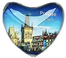 Prag Tschechische 3D Kühlschrank Kühlschrankmagnet Kristallglas Handgemachte Touristische Reise Souvenir Sammlung Geschenk Whiteboard Magnetischen Aufkleber Dekoration