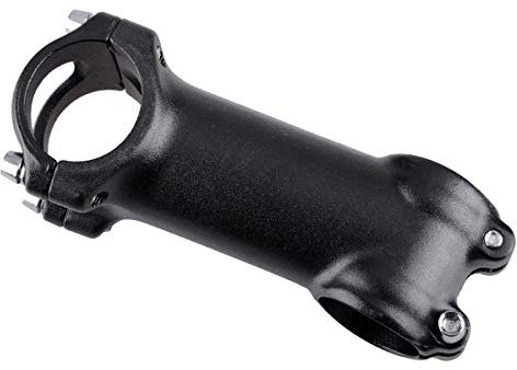Azarxis 31.8mm Fahrrad Vorbauten Riser, 60mm 70mm 80mm 90mm 0-7 Degree Verstellbarer Vorbau MTB Gabelschaft Extender für Fahrrad, Rennrad, MTB, BMX (31.8 x 80mm)