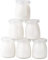 LATRAT 6 vasos de yogur con tapa, para nata, postre, pudin (capacidad 150 ml)