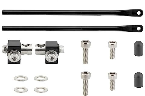 Racktime Montageset, Schwarz, Montageset fuer Racktime Gepäckträger