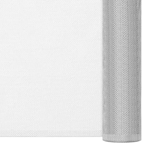 Wakects Rete Ricambio per Zanzariera a Rullo, Alluminio, Protezione Antizanzare, 100x2000 cm