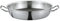 Spring Vulcano Cut Resist Servierpfanne XL Ø 32 cm | Edelstahl | 8 cm Hochrand Pfanne | Antihaftbeschichtet | Induktionsgeeignet | 5-Lagen-Mehrschichtmaterial | Kratzfest | ofenfeste Pfanne