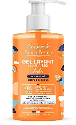 BIO BEBÉ gel de ducha sin perfume 750 ml