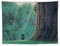 XUYANG Studio Ghibli Anime Castle in the Sky Poster Kunstdruck Polyester Gemälde Wandteppich Schlafzimmer Wohnkultur Geschenk Zimmer Ästhetisch 76,2 x 101,6 cm