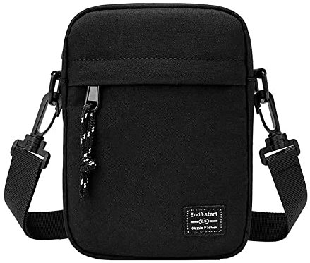 Long Keeper Umhängetasche Herren Damen - Schultertasche Klein Tasche Herren Handy Geldbörse Umhängetasche Messenger Bag, Wasserdichte Crossbag Handtasche Unisex