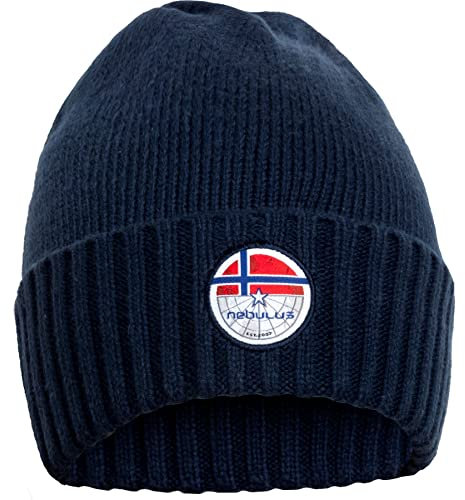 Nebulus Unisex Mütze Rules, warme Mütze, kuschelige Haube, Navy - OneSize