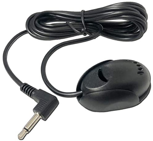 iFreGo Microphone Externe, Microphone de Voiture, Microphone Externe de 3,5 mm pour autoradio, Radio, autoradio, DVD de Voiture, Navigation GPS, Microphone Bluetooth, Universel, Plug and Play