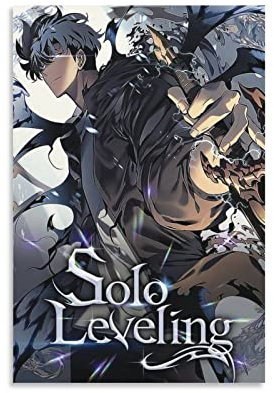 Sung Jin Woo Art Poster Dekorative Malerei Leinwand Wandposter und Kunstbild Druck Moderne Familie Schlafzimmer Dekor Poster 20 x 30 cm