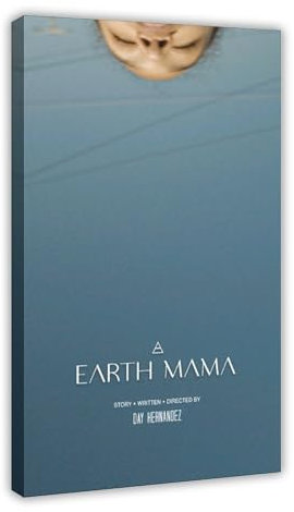 ZOLULA Filmposter Mutter Erde – Leinwand-Poster, Wandkunst, Dekordruck, Bild, Gemälde für Wohnzimmer, Schlafzimmer, Dekoration, Rahmen-Stil, 20 x 30 cm