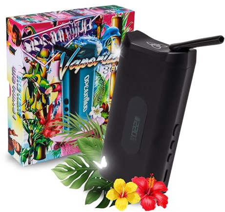 HIZEN x OPENMIND Vaporizer 3000, Nanu Kräuterverdampfer Konvektion, austauschbarer 18650 Akku, USB-C