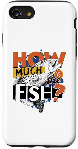 Hülle für iPhone SE (2020) / 7 / 8 Wie viel kostet der Fisch lustige Fischer