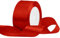 Rot Satinband 40mm x 22 Meters Stoffbänder für Geschenkverpackungen, Blumensträuße, Kunsthandwerk und Hochzeitsdekoration