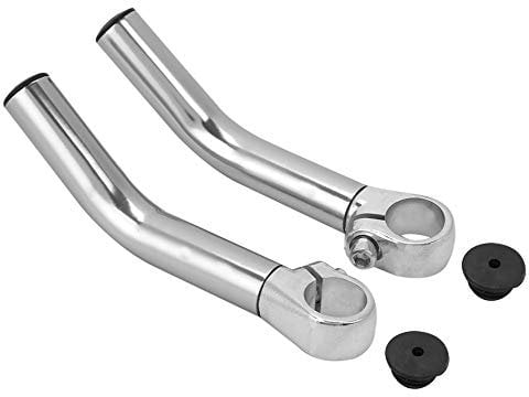 Manubrio per bicicletta, 1 coppia in lega di alluminio, mountain bike, bici da corsa, estremità manubrio (D)