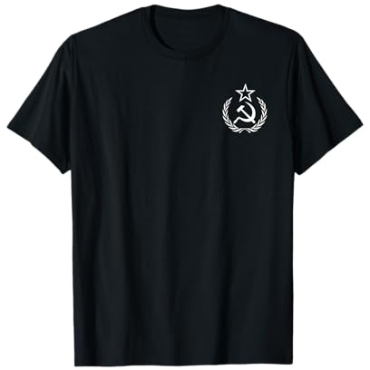 Couronne de marteau et de faucille URSS Union soviétique T-Shirt