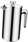 CONGARTENO Teesieb Kaffeemaschine Espresso-Tamp Camping-Kaffeekanne Espressomaschine kaffefilter kaffeefilter kaffeepadmaschine hitzebeständige Kaffeekanne Mode-Kaffeekanne Silver