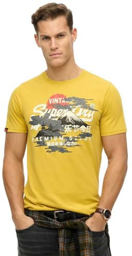 Superdry Herren Tech Relaxed T-Shirt