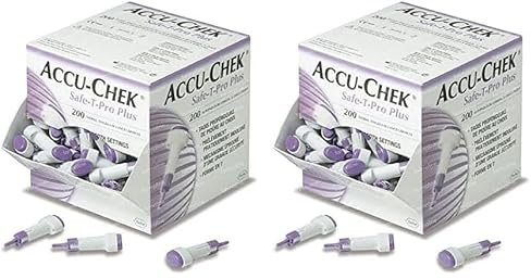 Accu-Chek Safe T Pro Plus Lanzetten (Packung mit 2)