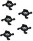 OSALADI Pcs Camping Cylinder Stand Plastic Base for Gas Bottle Movable Support Outdoor BBQ Accessory