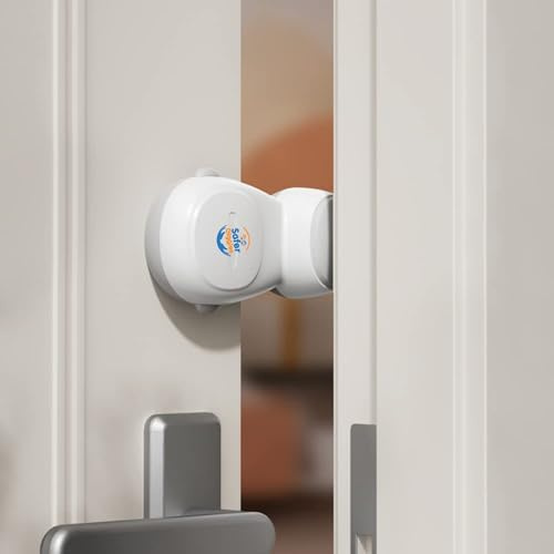 Baby Door Safety Stoppers 2 Pack, Anti-Slam Door Guards for Kids, Child Proof Door Finger Protectors, Child Safety Door Lock for Home & Nursery
