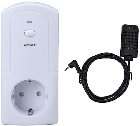 Thermostat à prise Wifi sans fil, contrôleur de température de sortie, capteur de température de refroidissement et de chauffage, fonction humidificateur AC
