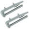 First4spares Plastic Rear Rail End Caps for Beko Dishwashers (Pack of 2)