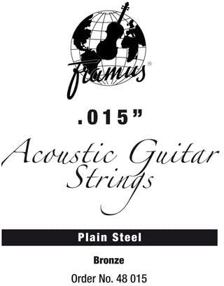 Framus 48015 Bronze Single String plain steel