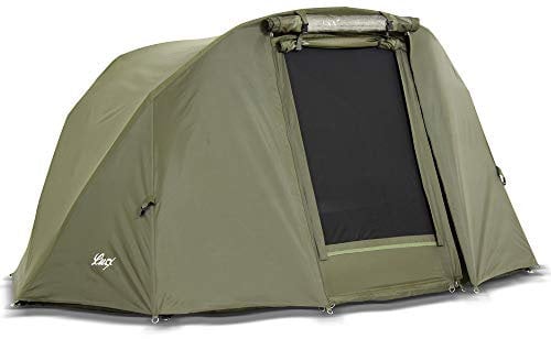 Lucx Winterskin Überwurf für 1-Mann Bivvy Puma - Overwrap für Angelzelt, 210D PU-Nylon, 10.000 mm Wassersäule, inkl. Tragetasche & Heringe (Kein Zelt - nur Überwurf)