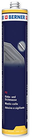 Berner 243019 Pu Klebe- Und Dichtmasse Karosseriekleber Spoilerkleber 1K-Pu Tuning Klebstoff Zb055