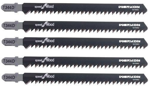 5 x professionale lama per seghetto alternativo 152 mm T-gambo T344D Extra lungo legno seghetto alternativo CV