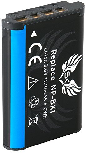 SK Sony NP-BX1 1100 mAh Battery + Charger