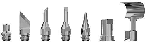 LEXIVON Genuine Butane Torch Soldering Iron Tips | 7-Piece Set, Compatible with LX-770 and LX-771 Models (LX-TIP-C)