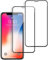 profones [2 PACK [Full Coverage] Tempered Glass Screen Protector For Apple iPhone XS Max and iPhone 11 Pro Max, Compatible with 3D Touch & Face ID