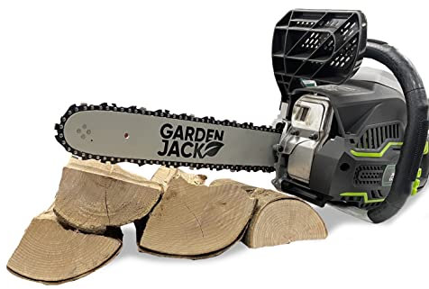 Gardenjack Petrol Chainsaw 14 Chain 38cc 2 Stroke Engline Lightweight Proffesional Wood Cutting Tool Log Branch Chopping Cutting 1.6HP