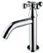 ATCO® Nostalgie Kaltwasser KASTILLO Kaltwasserhahn Standventil Waschtischarmatur Wasserhahn Armatur Waschbeckenarmatur Gäste-WC Messing chrom