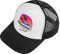 W WIDMANN MILANO Party Fashion - Basecap 80er, Kopfbedeckung, Fasching, Karneval, Mottoparty