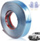 Chrom Zierleisten Auto Selbstklebend, 5m X 30mm Auto Chromleiste, Zierleisten Selbstklebend Universal Chromzierleiste, Silber Dekorstreifen Seitenstreifen Klebestreifen für Auto Karosserie
