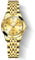 OLEVS Damen Uhr Luxus Gold Edelstahlband Analoger Quarz Damenuhr Klassisches Kleines Gesicht Arabische Ziffern Diamanten Uhr Damen Leuchtend Wasserdicht mit Datum Watches for Women