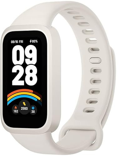 Xiaomi Smart Band 9 Active Pulsera de Actividad, Pantalla TFT de 1.47”, 100+ Modos Deportivos, hasta de 18 días de Autonomía, Color Beige
