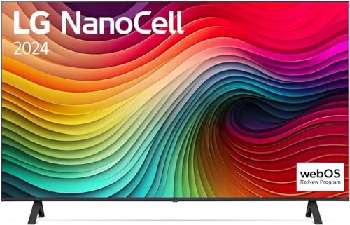LG Nanocell TV 2024 | 43NANO81 | 43-inch | UHD | α5 Gen7 AI 4K Processor, Dark Blue (Renewed)