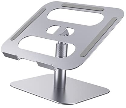 SHINEOFI 1Pc Height Laptop Stand Portable Notebook Holder with Strong Load Bearing Capacity Ergonomic Design for Optimal Viewing Angle Space Saving Compatible