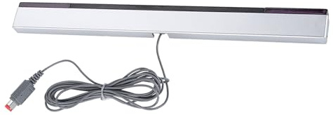 UPALDHOU Wired Sensor Bar, Infrared IR Signal Sensor Bar Wired Receiver & Stand for Wii Console