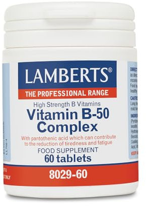 Lamberts Vitamin B-50 Complex 60 tablets by Lamberts