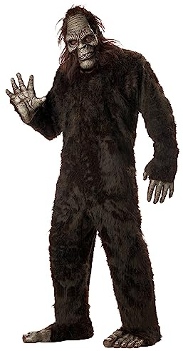 California Costumes mens Big Foot Suit in Plus Adult Sized Costumes, Brown, Plus