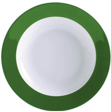 KAHLA Pronto Colore Suppenteller 22 cm smaragd green|dunkelgrüner tiefer Teller aus Porzellan